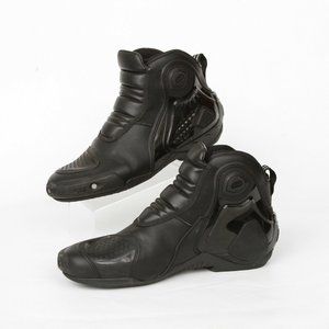 Dainese Dyno D1 Black Motorcycle Riding Boot Shoes Mens Size 12.5 Casual Moto